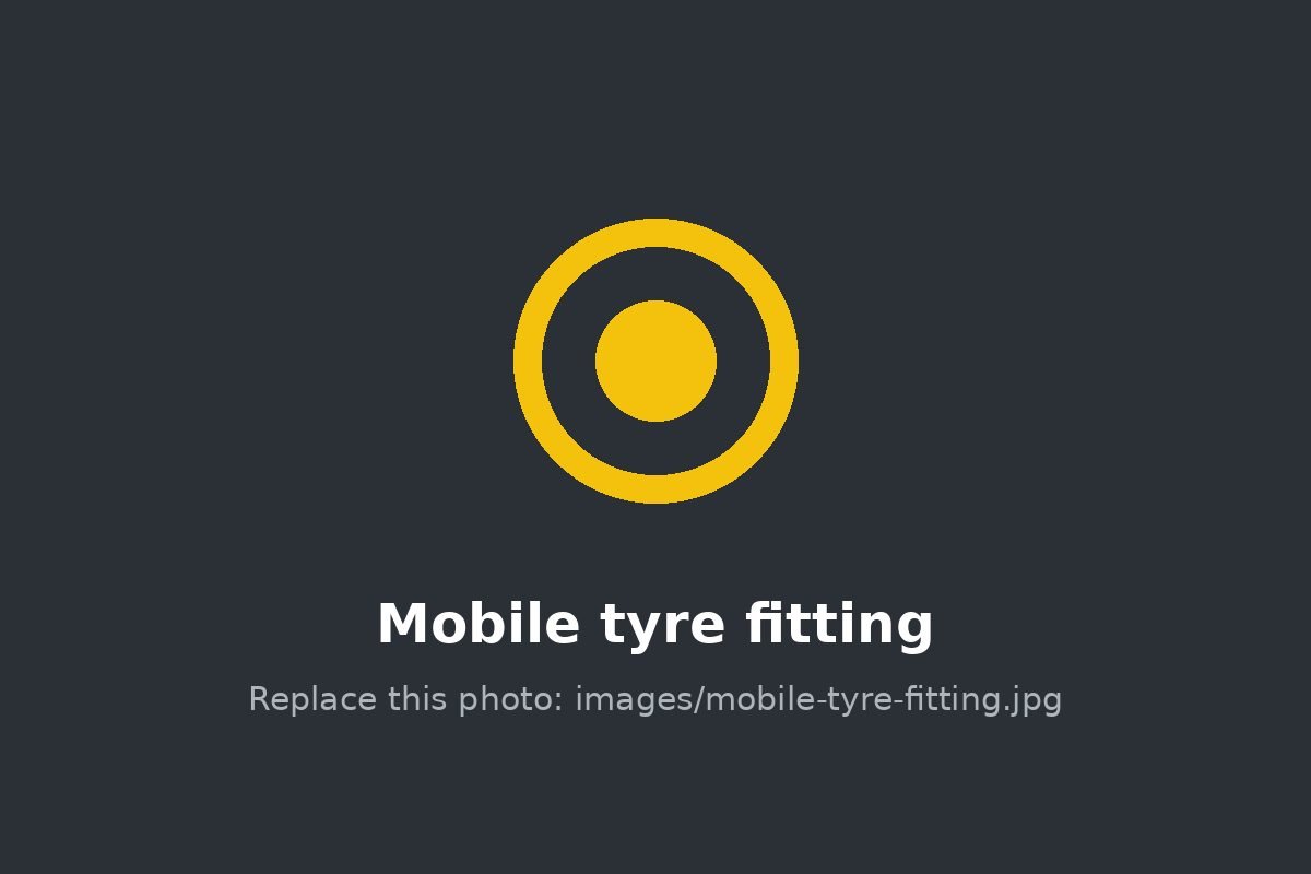 Mobile tyre fitting