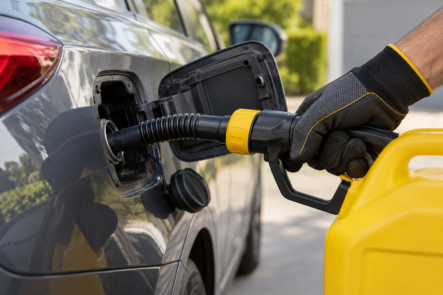Refuelling service illustration
